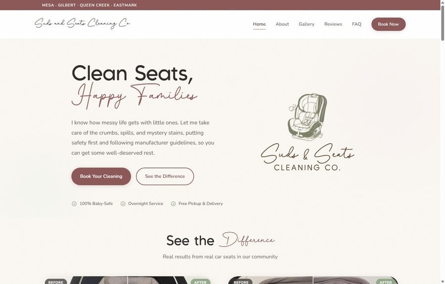 Suds & Seats Cleaning Co